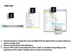 Timeline display style 4 powerpoint presentation slides