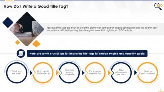 Title Tag Its Importance And Best Practices For SEO Edu Ppt