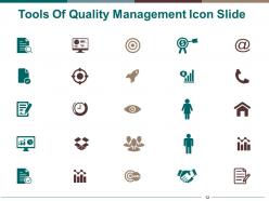 Tools Of Quality Management Powerpoint Presentation Slides