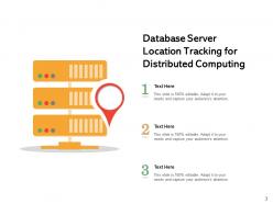 Tracking Arrows Database Server Location Distributed Product