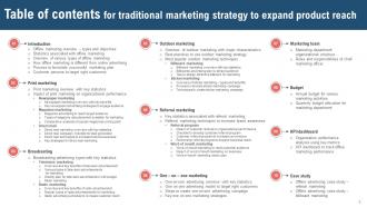 Traditional Marketing Strategy To Expand Product Reach Powerpoint Presentation Slides Strategy CD V Colorful Informative