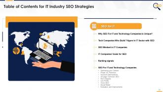 SEO Strategies For Different Industries Training Module On Search Engine Optimisation Edu Ppt