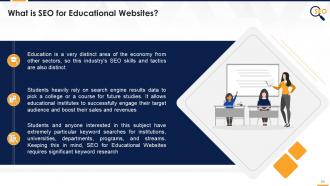 SEO Strategies For Different Industries Training Module On Search Engine Optimisation Edu Ppt