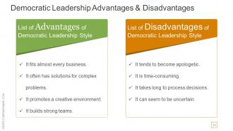 Transactional And Transformational Leadership Development Powerpoint Presentation Slides