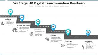 Transformation roadmap powerpoint ppt template bundles