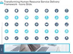 Transforming Human Resource Service Delivery Framework Powerpoint Presentation Slides