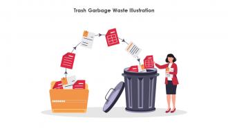 Trash Garbage Waste Illustration