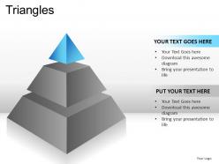 Triangles powerpoint presentation slides