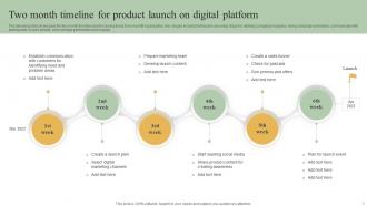 Two Month Timeline Powerpoint PPT Template Bundles