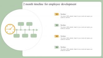 Two Month Timeline Powerpoint PPT Template Bundles