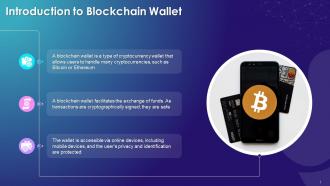 Types Of Blockchain Wallets Training Ppt