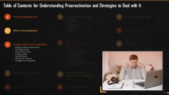 Understanding Procrastination And Strategies To Deal With IT Training Ppt