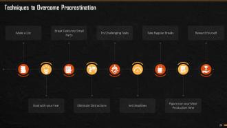 Understanding Procrastination And Strategies To Deal With IT Training Ppt