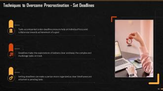 Understanding Procrastination And Strategies To Deal With IT Training Ppt