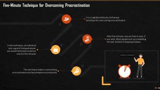 Understanding Procrastination And Strategies To Deal With IT Training Ppt