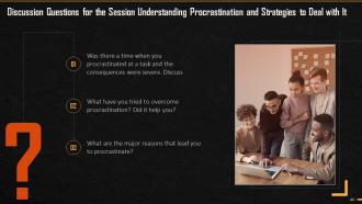 Understanding Procrastination And Strategies To Deal With IT Training Ppt