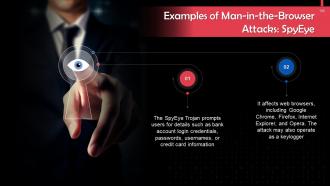 Understanding Types of Cyber Attacks Training Ppt Ideas Pre-designed