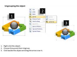 Unidirectional mixed arrow diagram