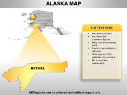 Usa alaska state powerpoint maps