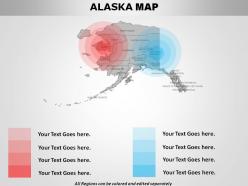 Usa alaska state powerpoint maps