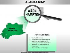 Usa alaska state powerpoint maps