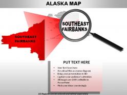 Usa alaska state powerpoint maps