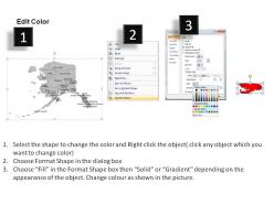 Usa alaska state powerpoint maps