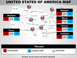 Usa country powerpoint map 1314