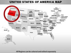 Usa oregon state powerpoint maps