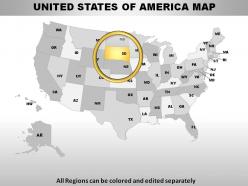 Usa south dakota state powerpoint maps