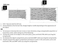 Usa south dakota state powerpoint maps