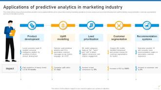 Use Of Predictive Analytics In Modern Decision Making Data Analytics CD Image Colorful