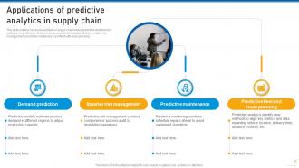 Use Of Predictive Analytics In Modern Decision Making Data Analytics CD Good Colorful