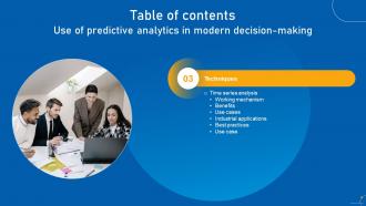 Use Of Predictive Analytics In Modern Decision Making Data Analytics CD Designed Researched