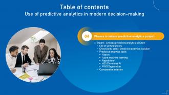 Use Of Predictive Analytics In Modern Decision Making Data Analytics CD Ideas Professional