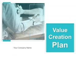 Value Creation Plan Powerpoint Presentation Slides