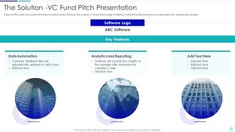 VC Fund Pitch Presentation Ppt Template