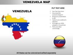 Venezuela country powerpoint maps