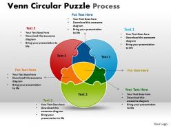 Venn circular puzzle process 16