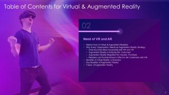 Virtual and augmented reality it powerpoint presentation slides