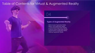 Virtual and augmented reality it powerpoint presentation slides