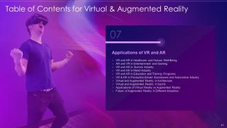 Virtual and augmented reality it powerpoint presentation slides