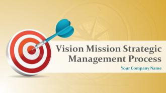 Vision Mission Strategic Management Process Powerpoint Presentation Slides