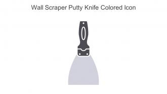 Wall Scraper Putty Knife Colored Icon In Powerpoint Pptx Png And Editable Eps Format