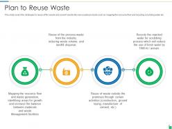 Waste disposal and recycling management powerpoint presentation slides