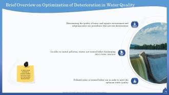 Water quality assessment powerpoint presentation slides