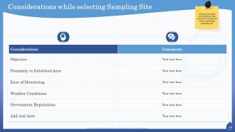 Water quality assessment powerpoint presentation slides