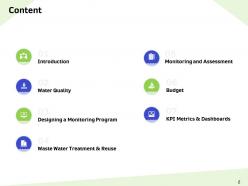 Water resource management powerpoint presentation slides