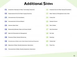 Water resource management powerpoint presentation slides