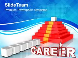 Way to career future success powerpoint templates ppt themes and graphics 0313